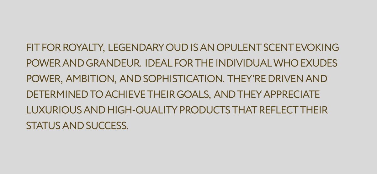 LEGENDARY OUD